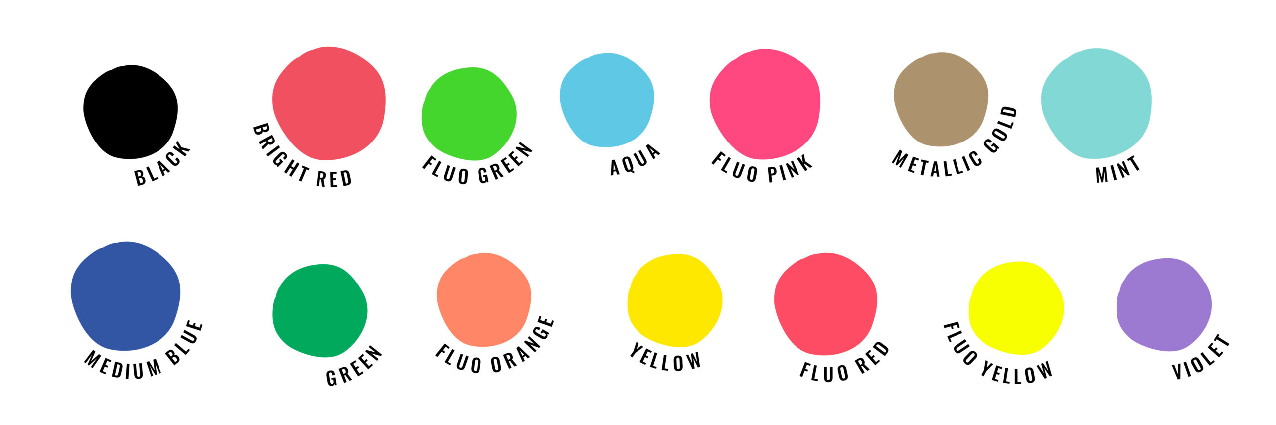 Risographie Farben