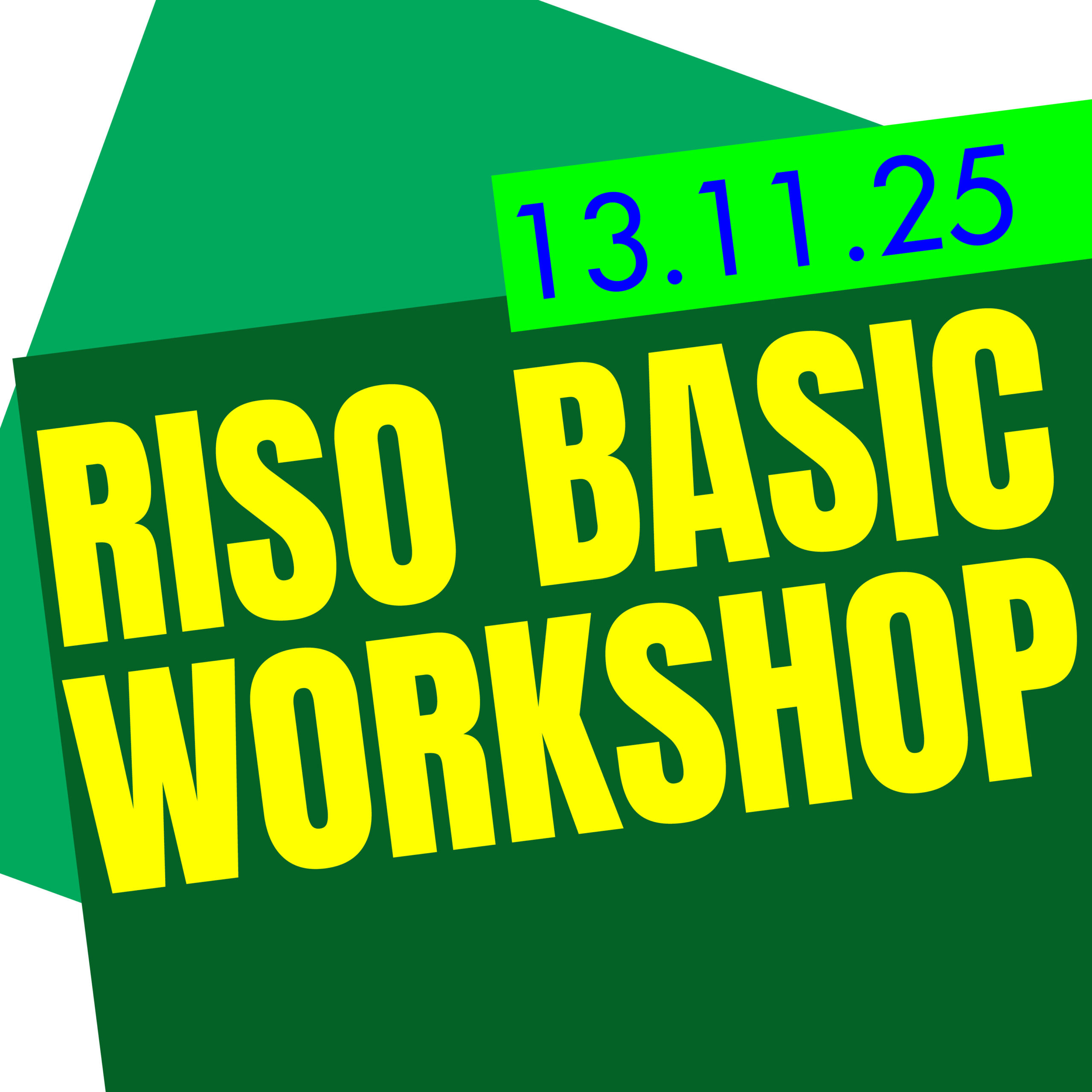 Riso Basic Workshop