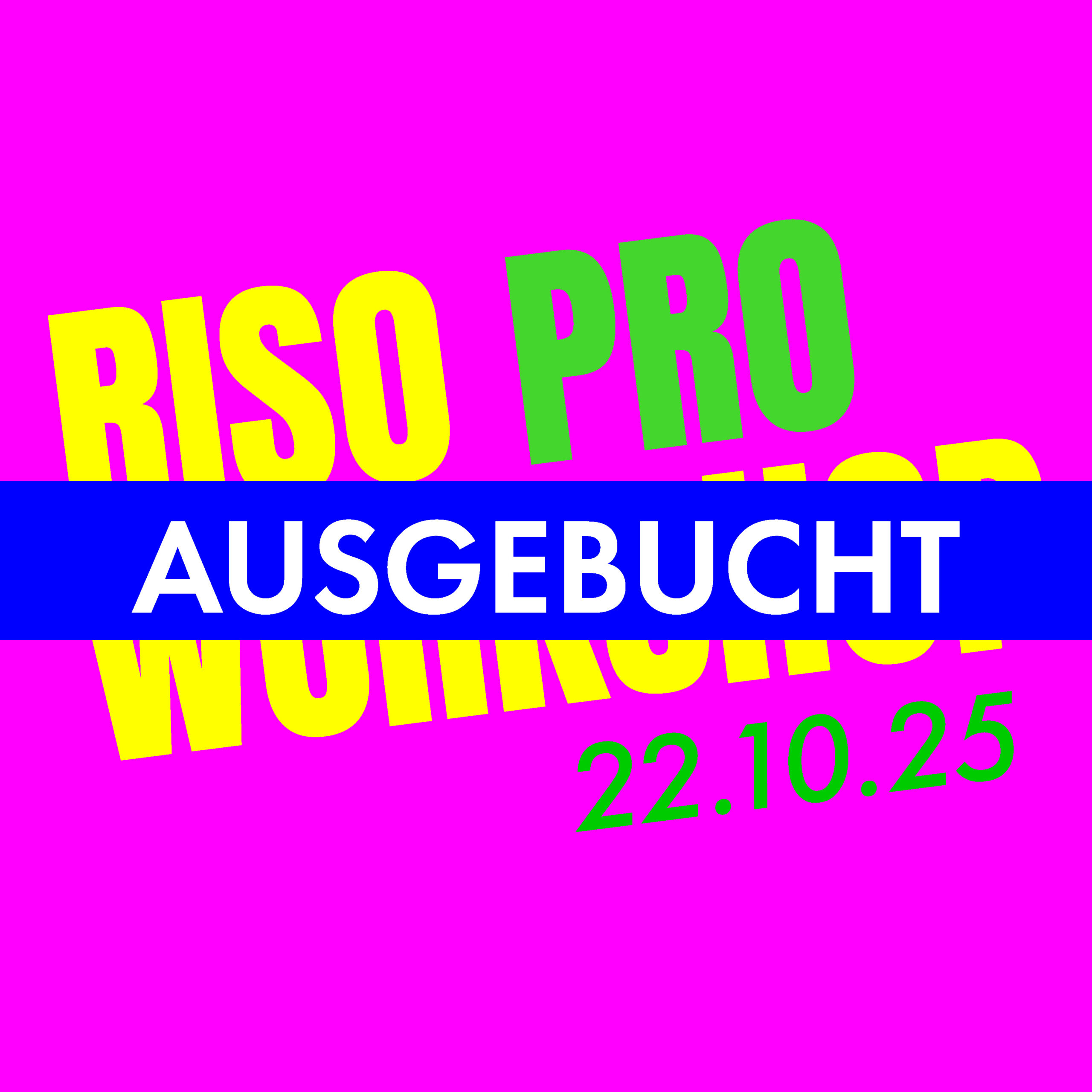 Riso PRO Workshop