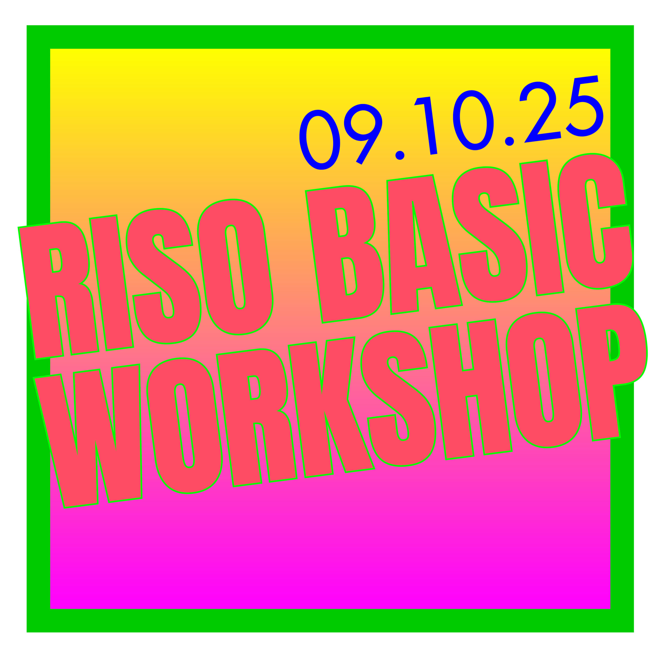 Riso Basic Workshop