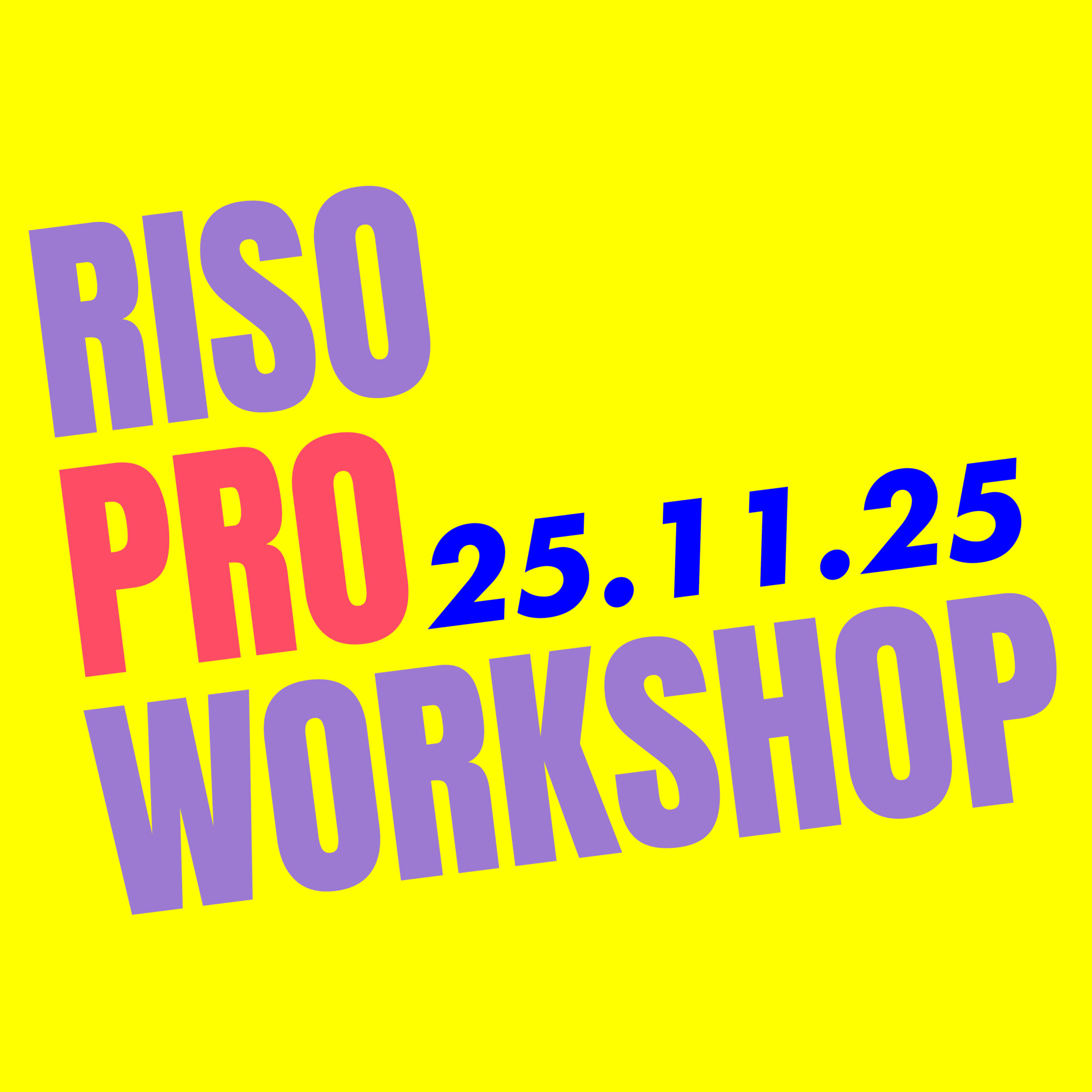 Riso PRO Workshop