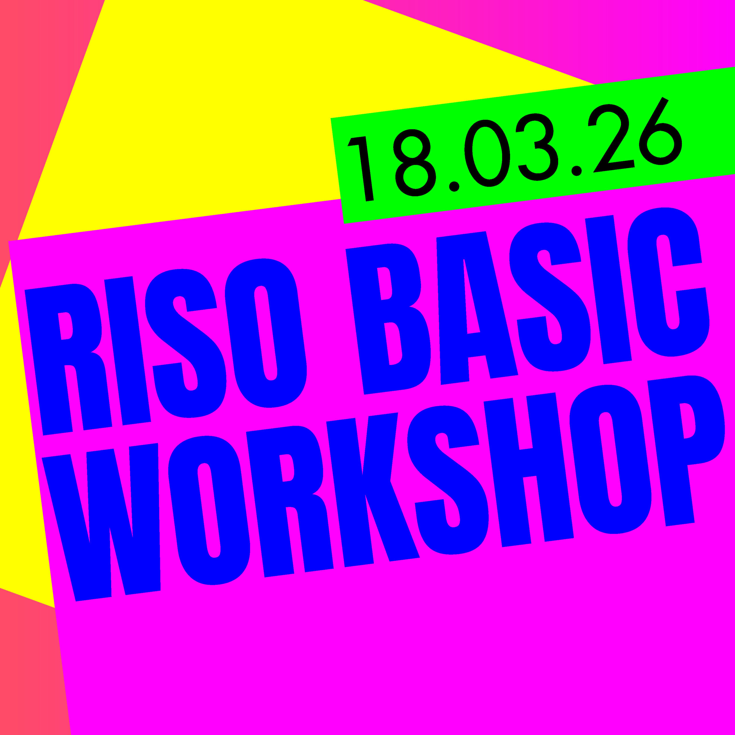 Riso Basic Workshop